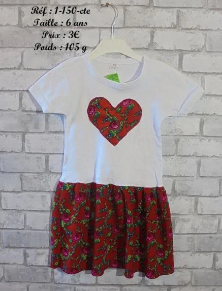 Robe 6 ans (1-150-cte)